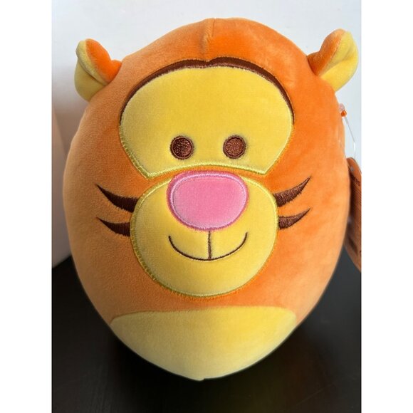 Disney Squishmallows Tigger Plush Toy 8" Soft Stuffed Animal Tiger Collectible - Picture 2 of 11